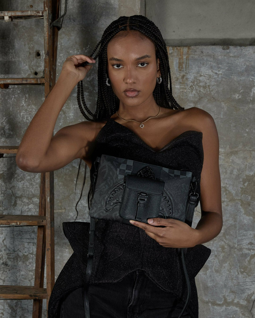 Sprayground 4AM JETSET MINDSET CROSSOVER CLUTCH