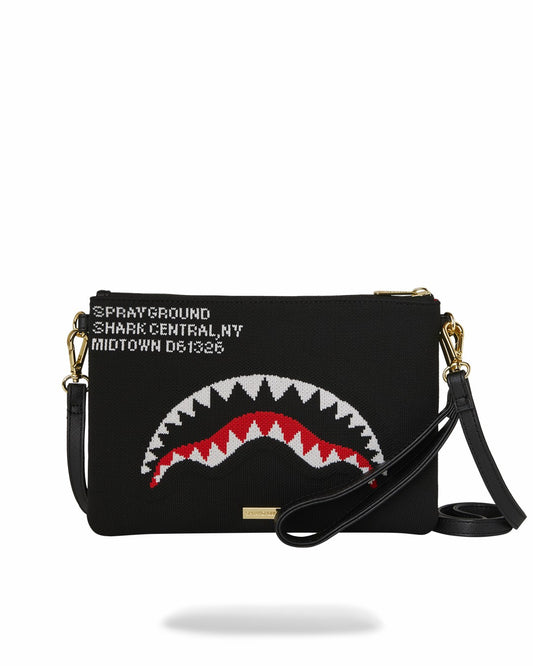 Sprayground SHARK CENTRAL AEROFLEX CROSSOVER CLUTCH
