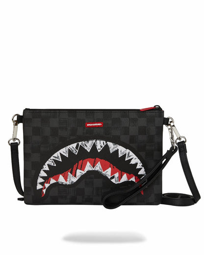 Sprayground MIDNIGHT SHADOW CROSSOVER CLUTCH
