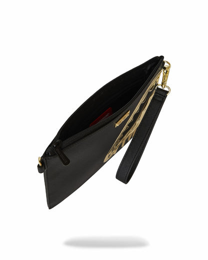 Sprayground GOLDHEART SHARK DRIP CROSSOVER CLUTCH