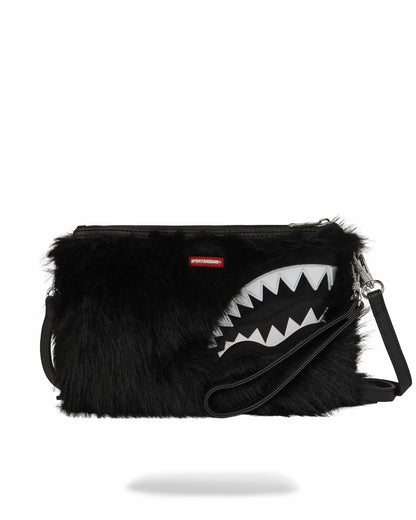 Sprayground FURZILLA SHARK (NIGHT) CROSSOVER CLUTCH