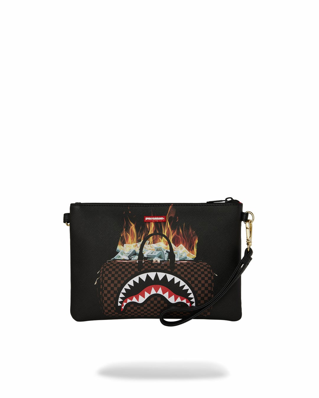 Sprayground MONEY BAG DOUBLE TAKE CROSSOVER CLUTCH