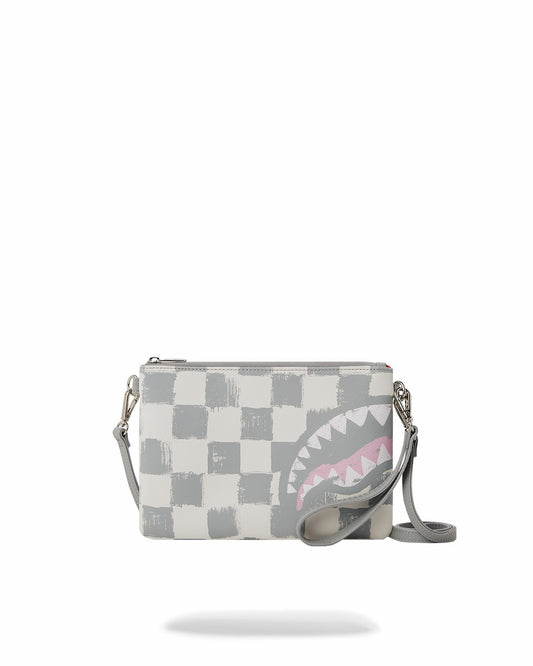 Sprayground VANQUISH CREAM CROSSOVER CLUTCH