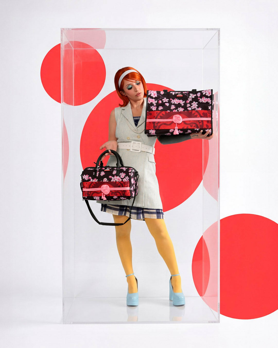 Sprayground OUKA KENRAN HAYUMI HOKAZANO OFFICIAL COLLAB MINI DUFFLE