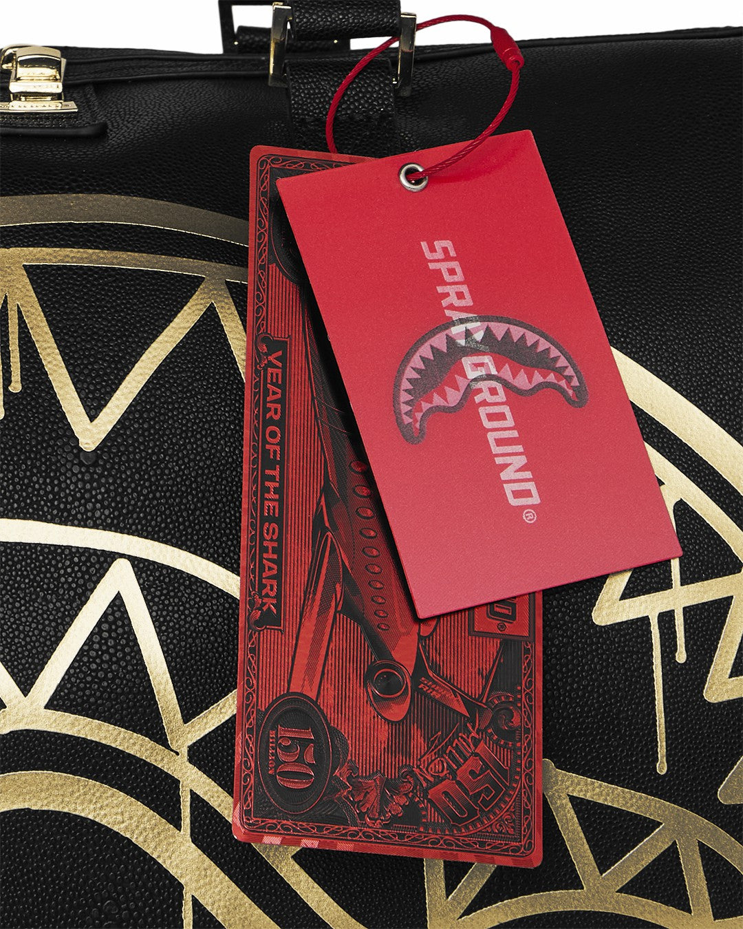 Sprayground GOLD FANG DUFFLE