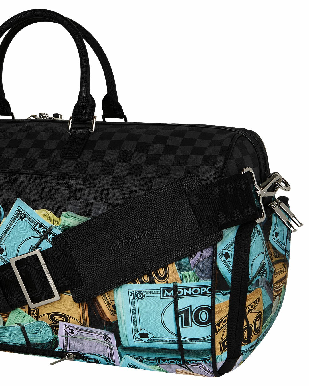 Sprayground MONOPOLY STACK UP DUFFLE