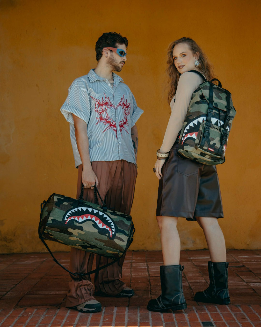 Sprayground CAMORICH ROYALE CHAIN DUFFLE