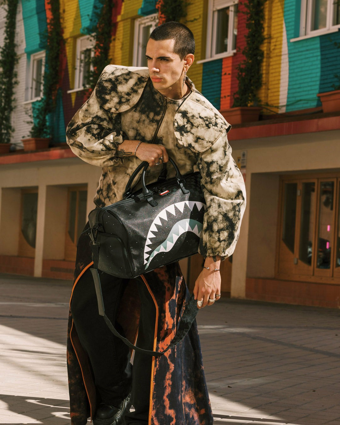 Sprayground DEEPSPACE SIDE DRIP DUFFLE