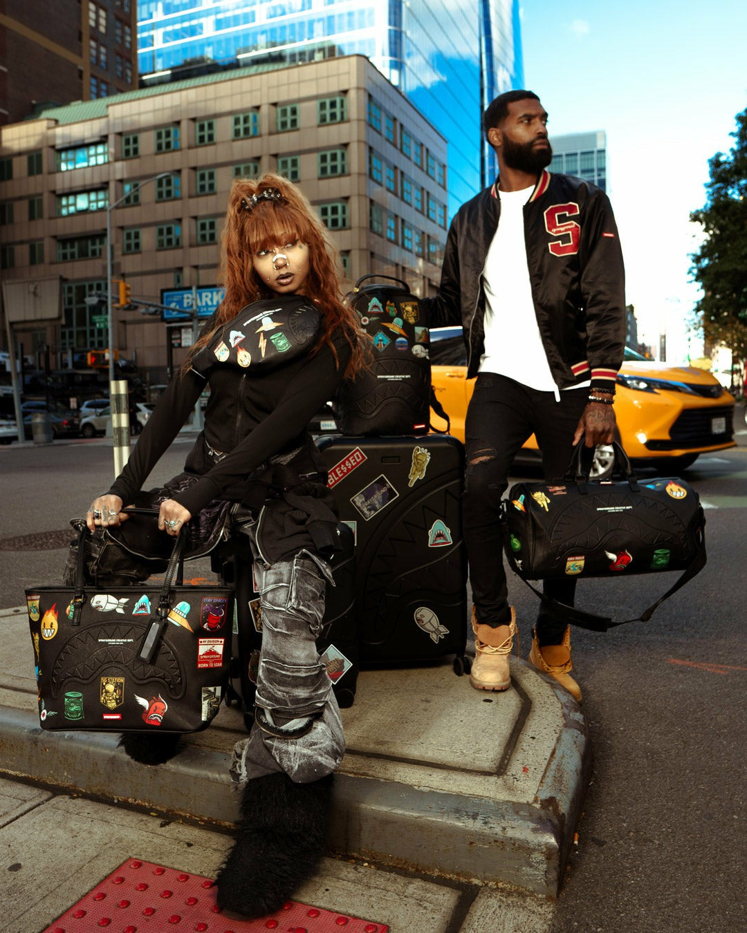 Sprayground THE JOURNEY BEGINS DUFFLE