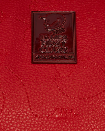 Sprayground JAMES FIRST CLASS RUBY RED PYRAMID LARGE DUFFLE