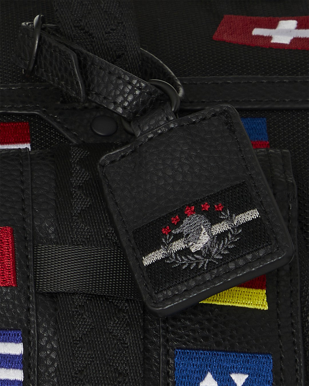 Sprayground JAMES FIRST CLASS GLOBAL FLAGS SPECIAL OPS DUFFLE