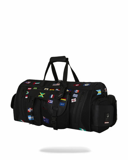 Sprayground JAMES FIRST CLASS GLOBAL FLAGS SPECIAL OPS DUFFLE