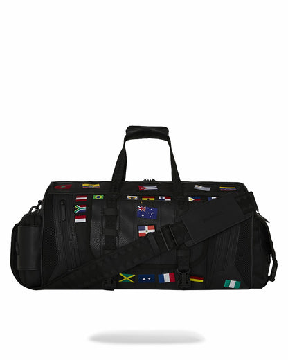 Sprayground JAMES FIRST CLASS GLOBAL FLAGS SPECIAL OPS DUFFLE