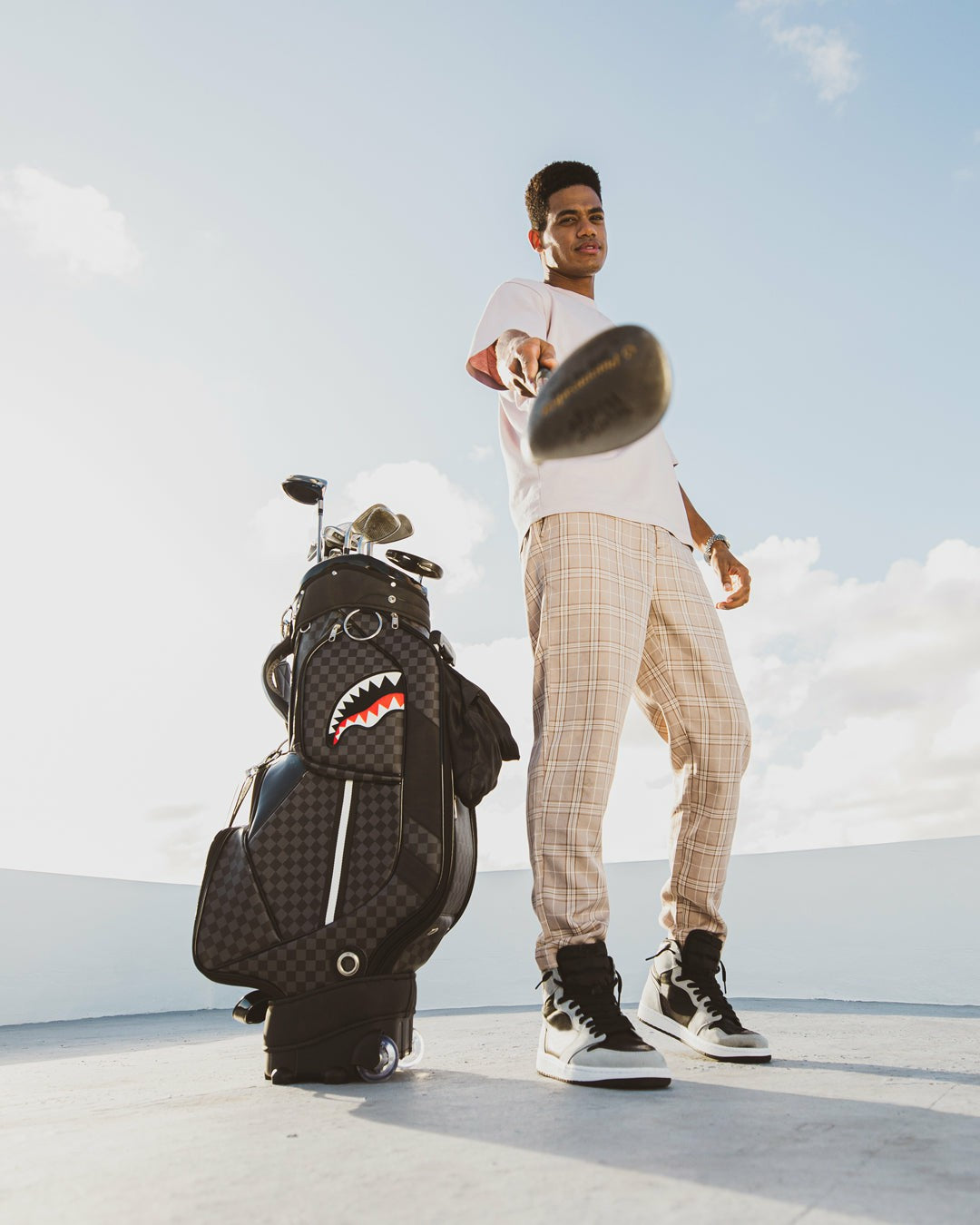 Sprayground HENNY AIIR TO THE THRONE PRO GOLF BAG