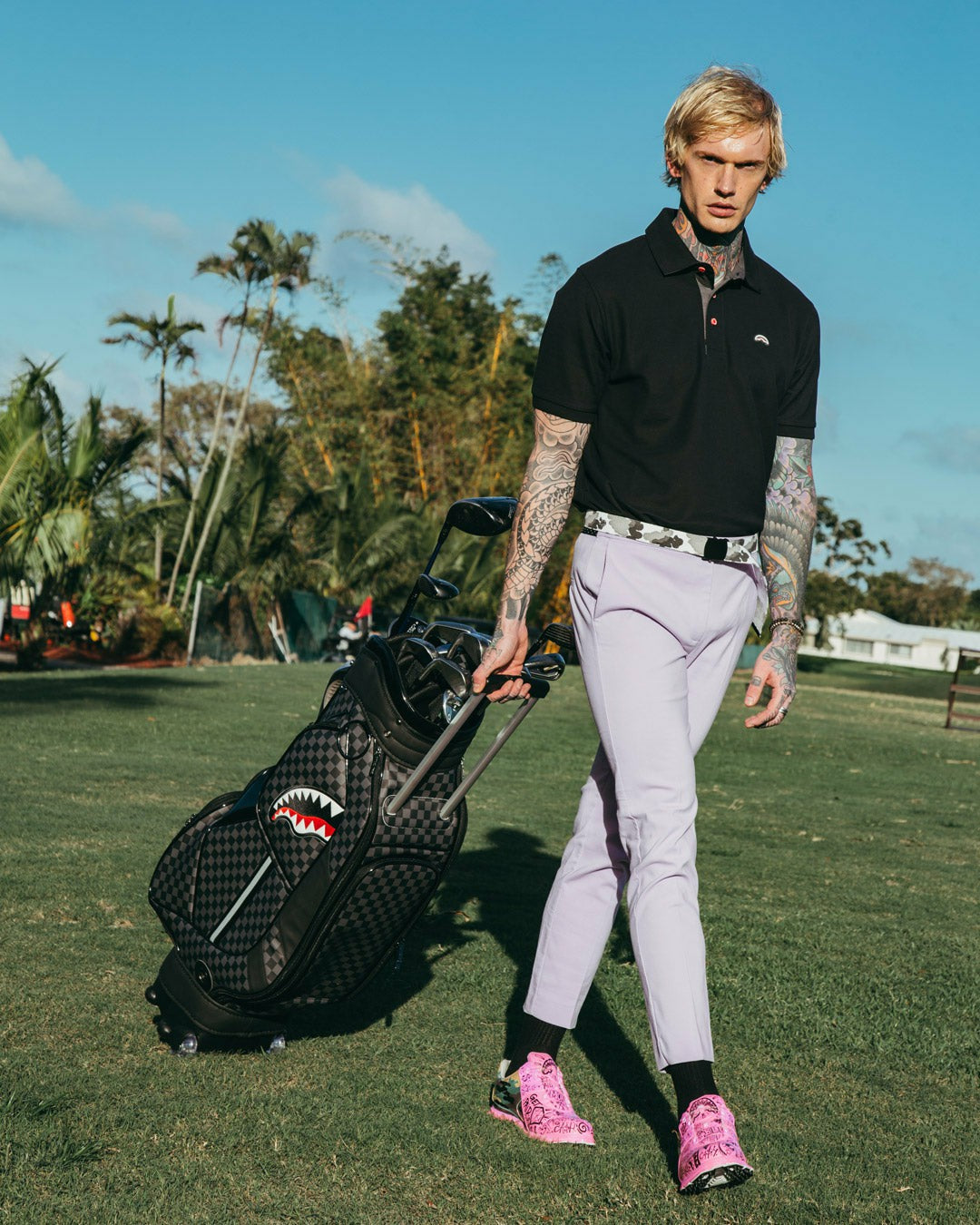 Sprayground HENNY AIIR TO THE THRONE PRO GOLF BAG