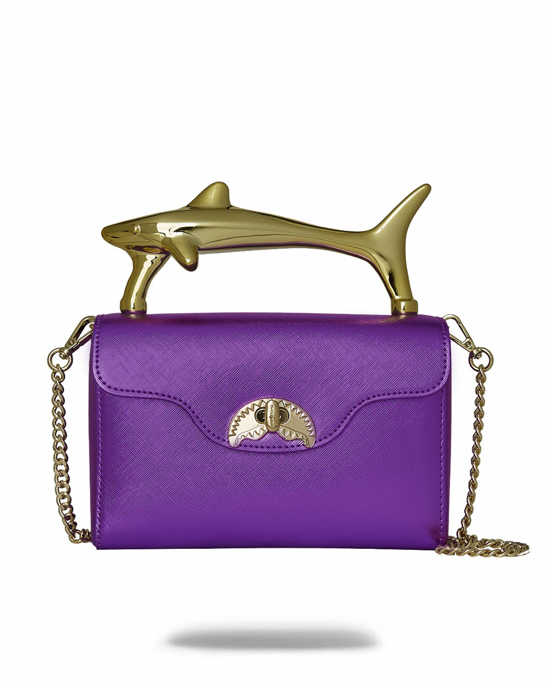 Sprayground SHARKS OF THE GOLD OCEAN CLUTCH