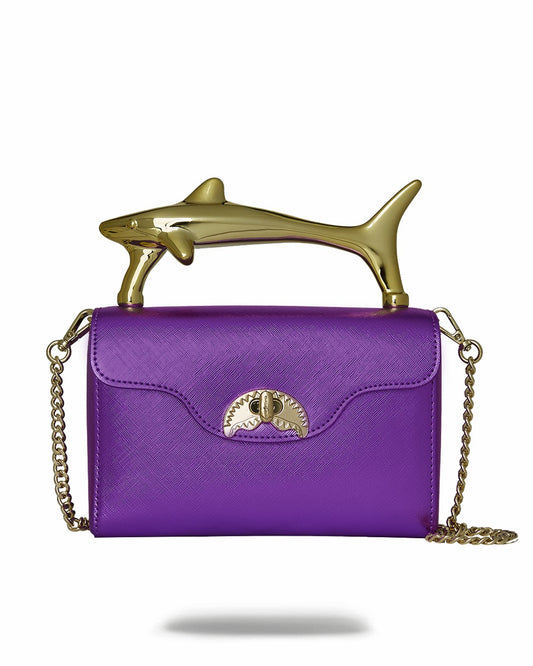 Sprayground SHARKS OF THE GOLD OCEAN CLUTCH