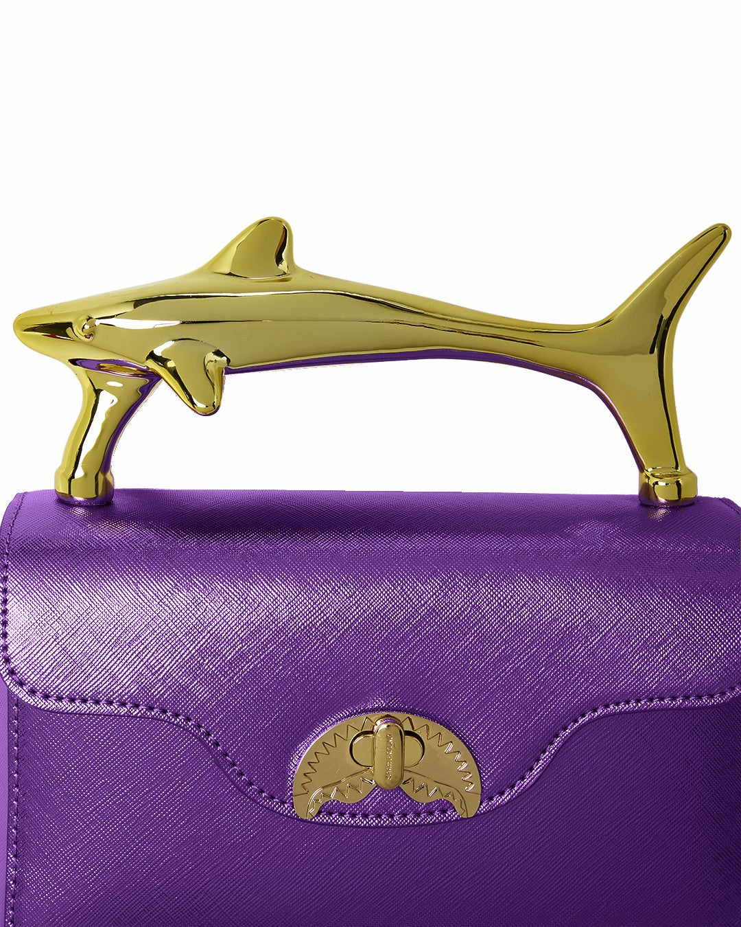 Sprayground SHARKS OF THE GOLD OCEAN CLUTCH