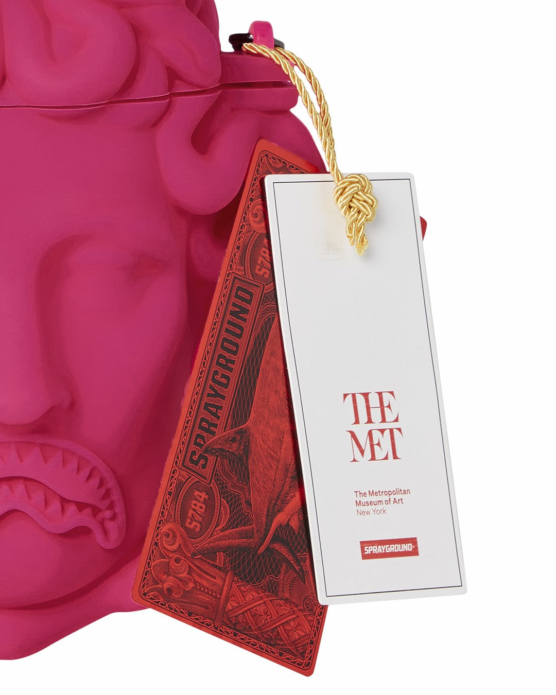 Sprayground THE MET CANOVA MEDUSA HANDBAG (PINK)