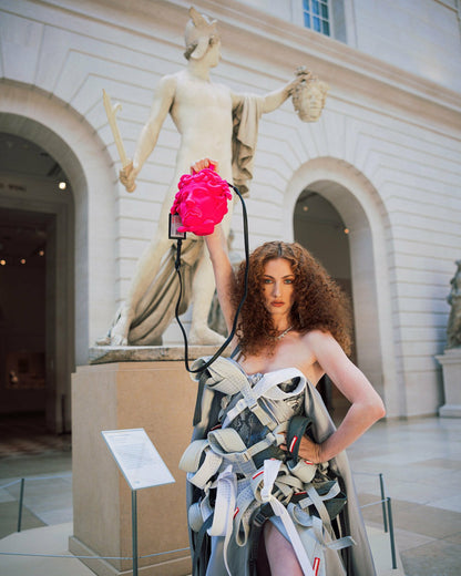 Sprayground THE MET CANOVA MEDUSA HANDBAG (PINK)