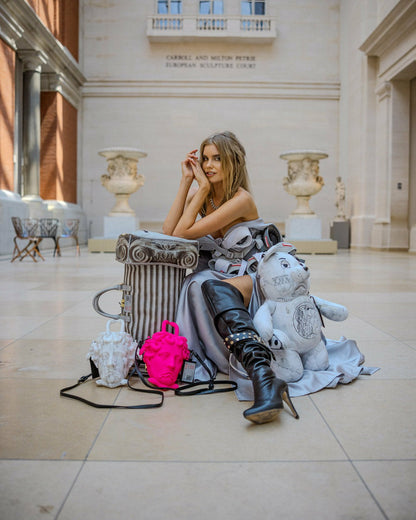 Sprayground THE MET CANOVA MEDUSA HANDBAG (MARBLE)