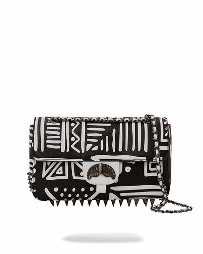 Sprayground A.I.8 AFRICAN INTELLIGENCE - ORIGIN STORY SHARK HANDBAG