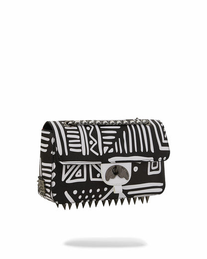 Sprayground A.I.8 AFRICAN INTELLIGENCE - ORIGIN STORY SHARK HANDBAG