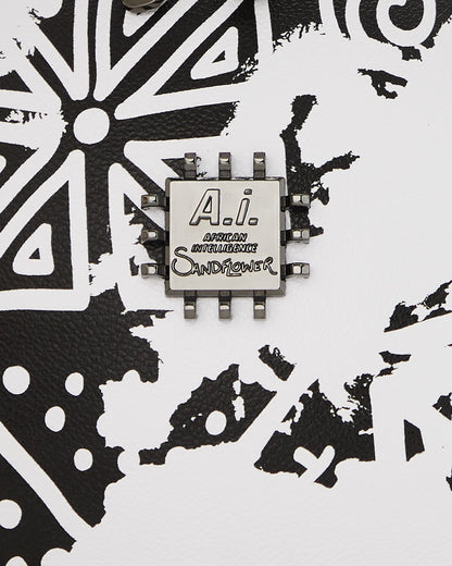 Sprayground A.I.8 AFRICAN INTELLIGENCE - ORIGIN STORY GLOBE BAG