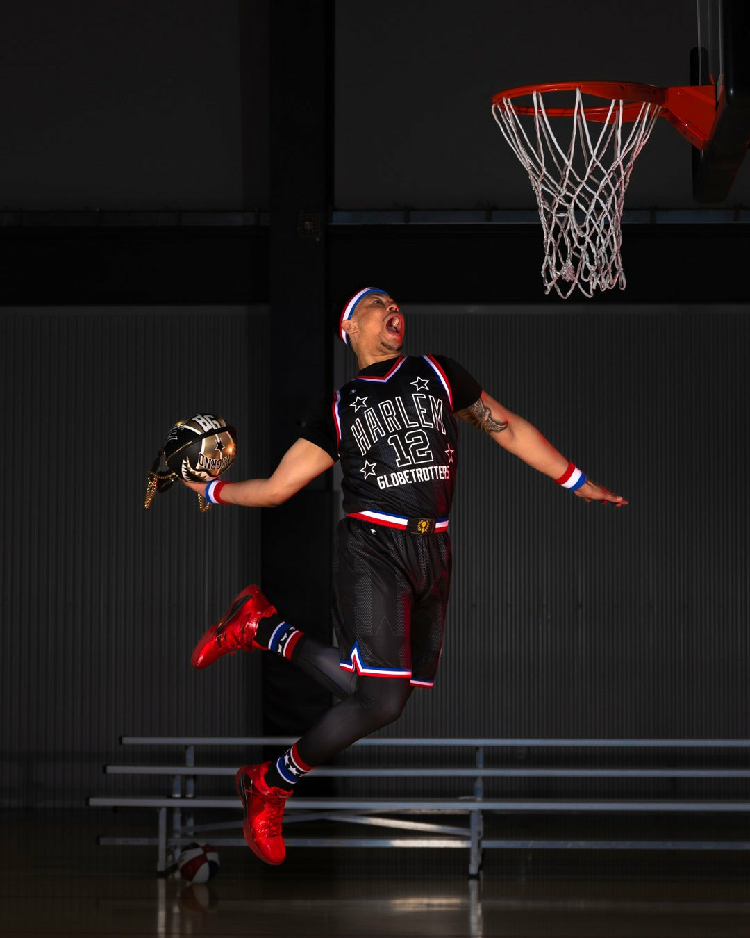 Sprayground HARLEM GLOBETROTTERS BASKETBALL BAG