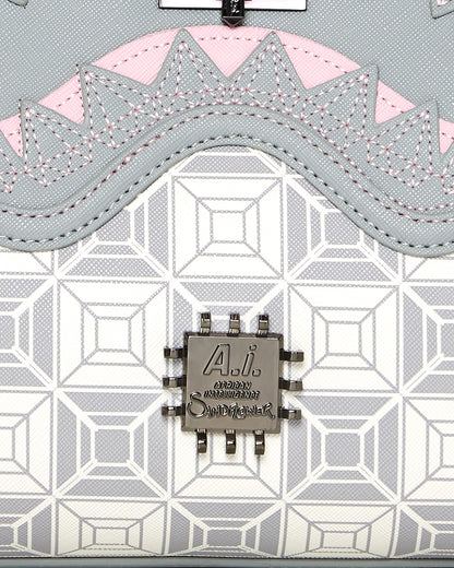 Sprayground A.I.8 AFRICAN INTELLIGENCE BOOKED & BUSY SHARK HANDBAG
