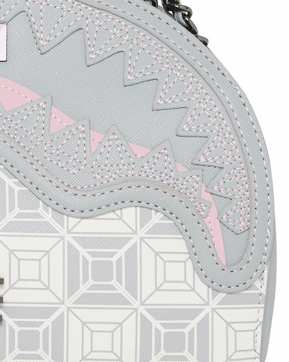 Sprayground A.I.8 AFRICAN INTELLIGENCE BOOKED & BUSY SHARK HANDBAG