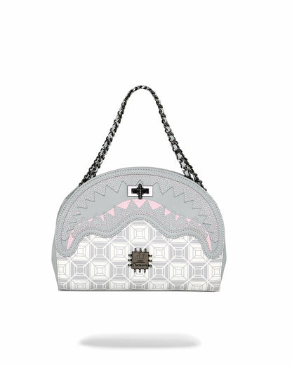 Sprayground A.I.8 AFRICAN INTELLIGENCE BOOKED & BUSY SHARK HANDBAG