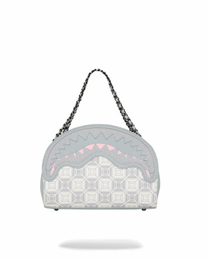 Sprayground A.I.8 AFRICAN INTELLIGENCE BOOKED & BUSY SHARK HANDBAG