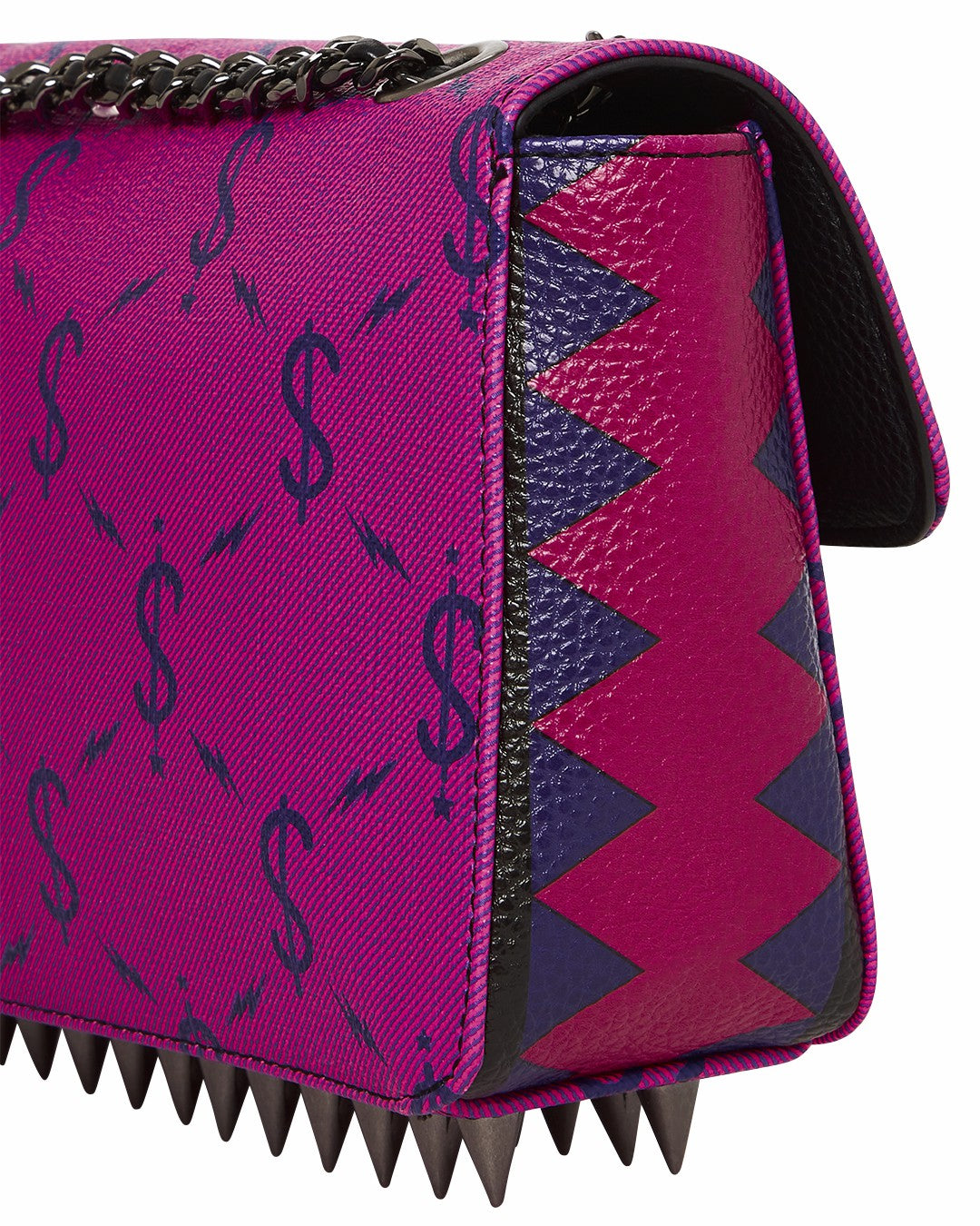 Sprayground $NAPDRAGON GOLD CHAIN SHARK HANDBAG