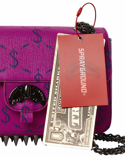 Sprayground $NAPDRAGON GOLD CHAIN SHARK HANDBAG