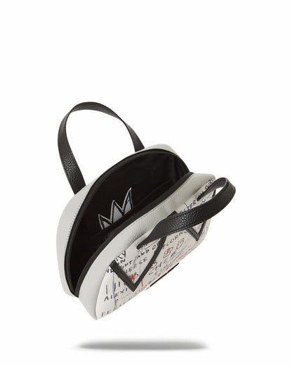 Sprayground OFFICIAL BASQUIAT UNTITLED (CHEESE POPCORN) 1983 HANDBAG