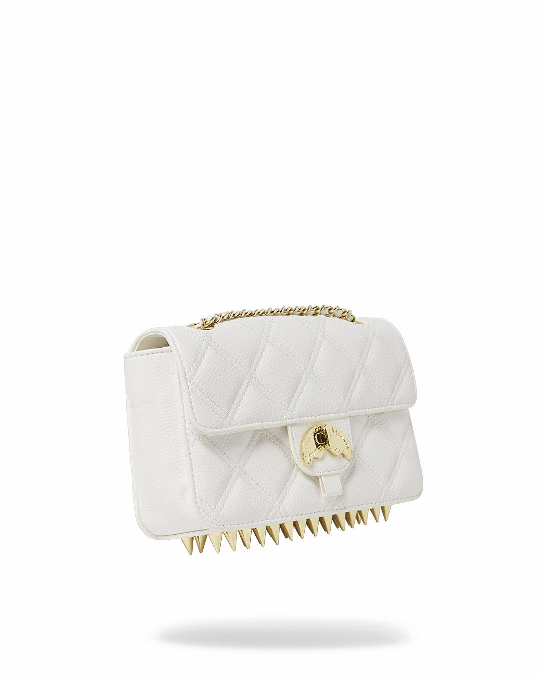 Sprayground RIVIERA LE BLANC GOLD CHAIN SHARK HANDBAG