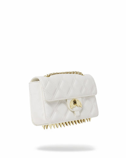 Sprayground RIVIERA LE BLANC GOLD CHAIN SHARK HANDBAG