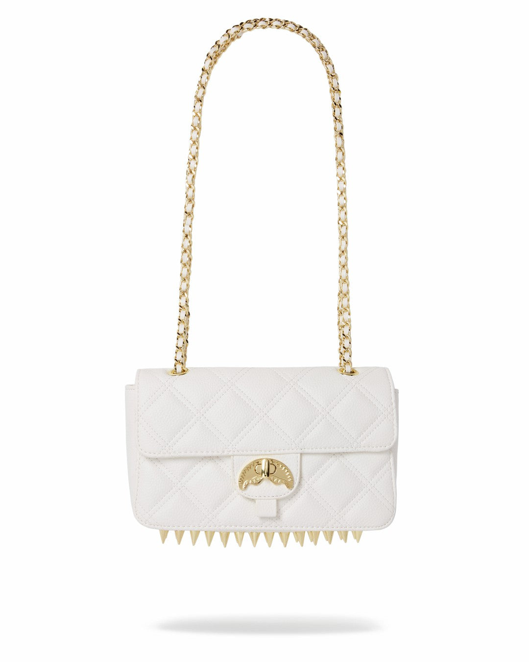 Sprayground RIVIERA LE BLANC GOLD CHAIN SHARK HANDBAG