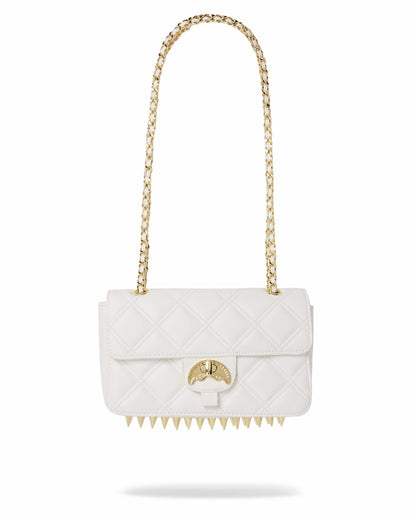 Sprayground RIVIERA LE BLANC GOLD CHAIN SHARK HANDBAG