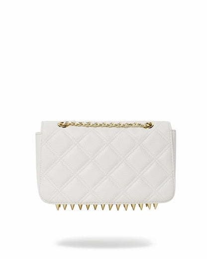 Sprayground RIVIERA LE BLANC GOLD CHAIN SHARK HANDBAG