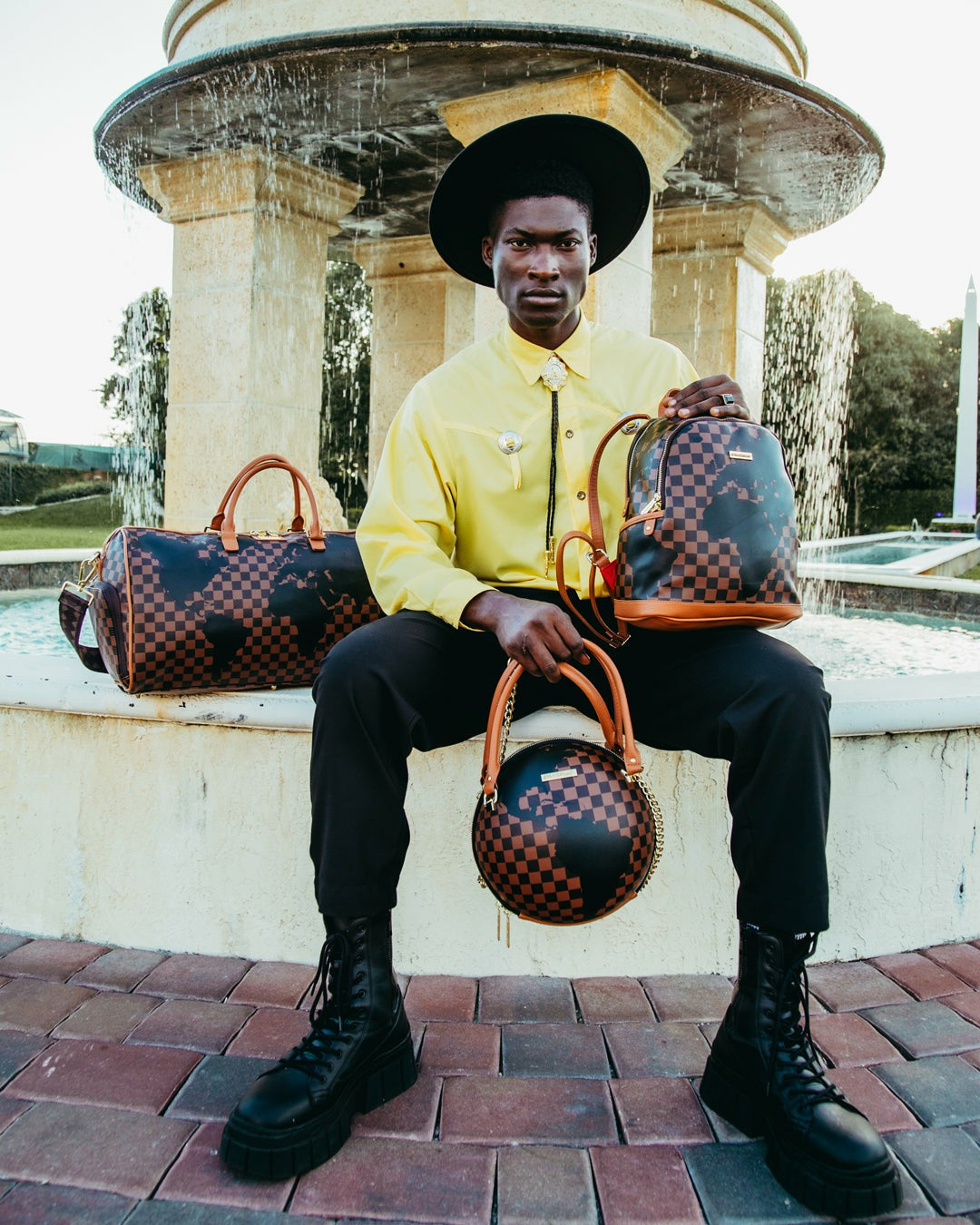 Sprayground A.i.5 GLOBAL GLOBE BAG