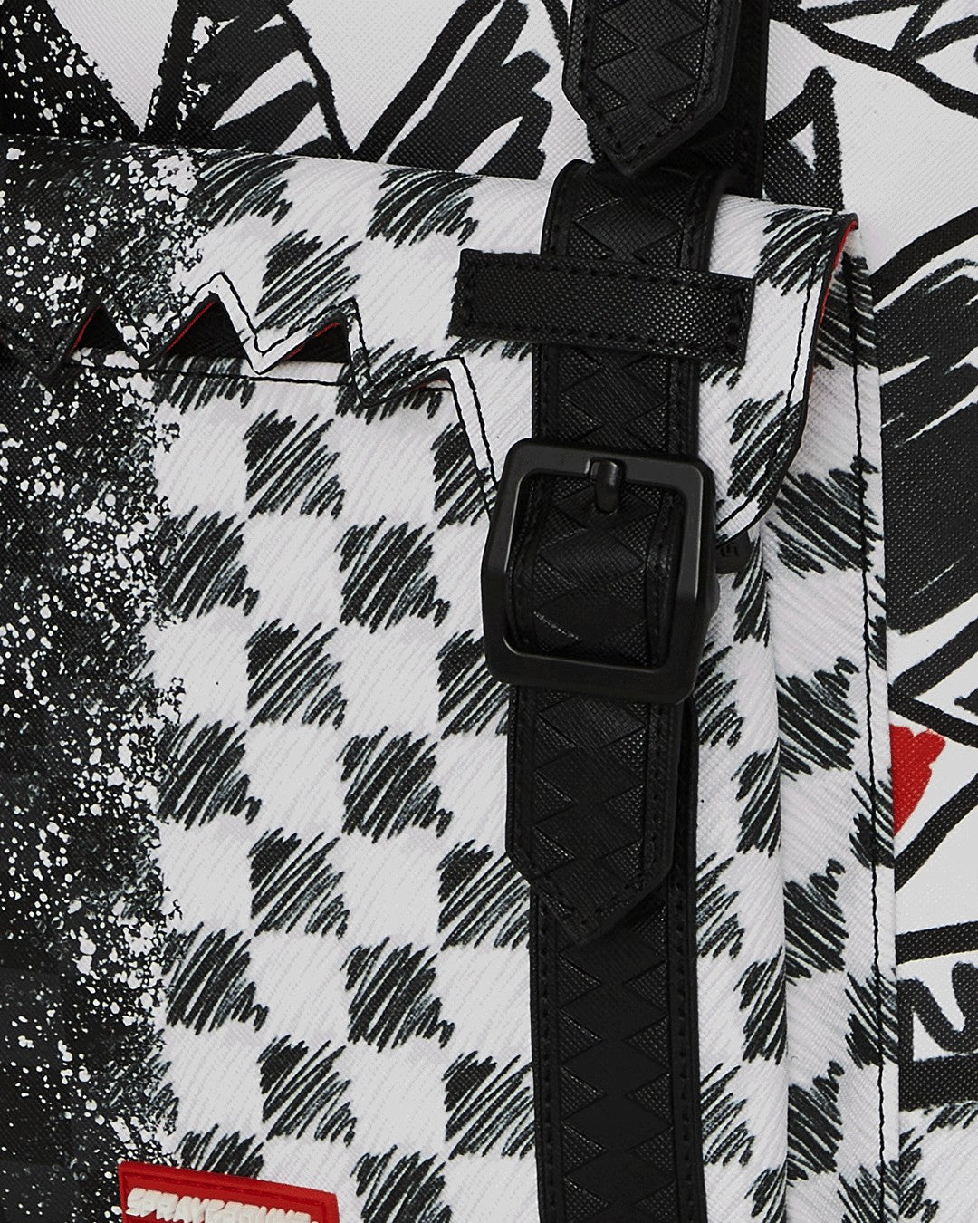 Sprayground SCRIBBLE DRIBBLE CHECK HILLS BACKPACK