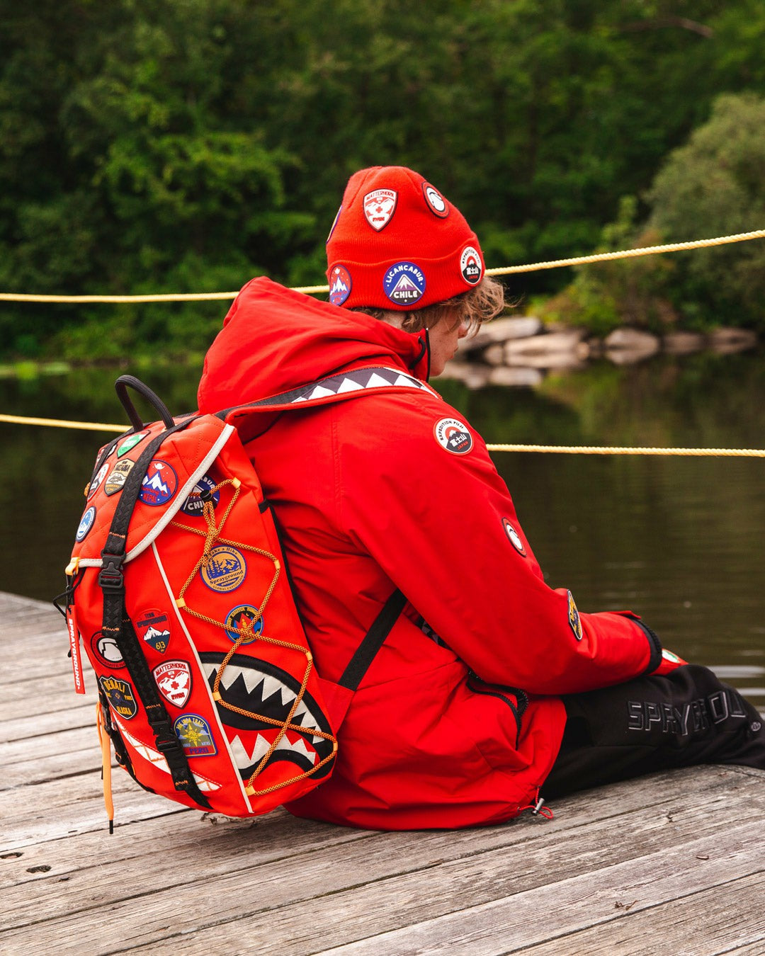 Sprayground THE GLOBAL EXPEDITION HILLS BACKPACK