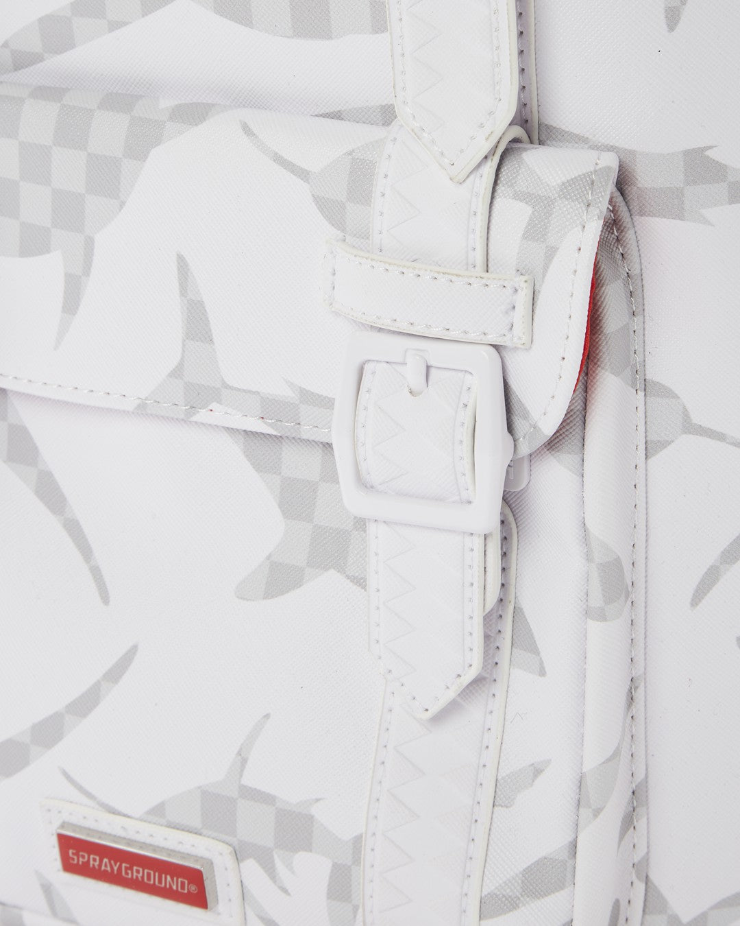 Sprayground SHARK CHECK (WHITE) HILLS BACKPACK