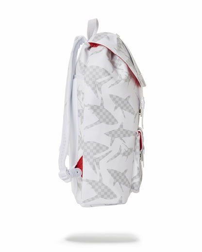 Sprayground SHARK CHECK (WHITE) HILLS BACKPACK