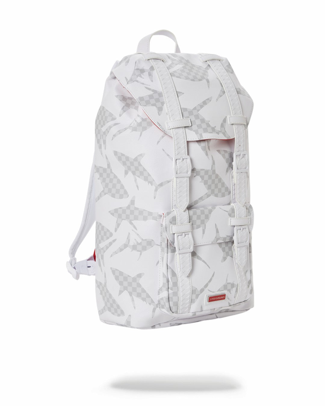 Sprayground SHARK CHECK (WHITE) HILLS BACKPACK
