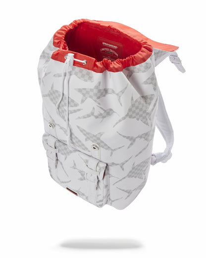 Sprayground SHARK CHECK (WHITE) HILLS BACKPACK