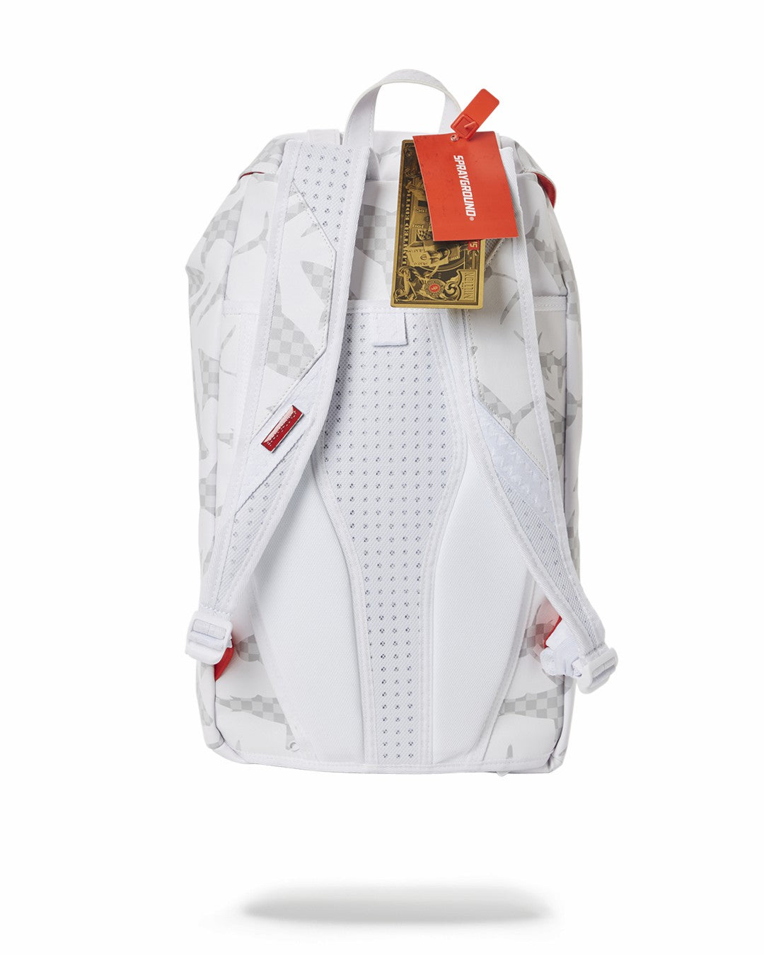 Sprayground SHARK CHECK (WHITE) HILLS BACKPACK