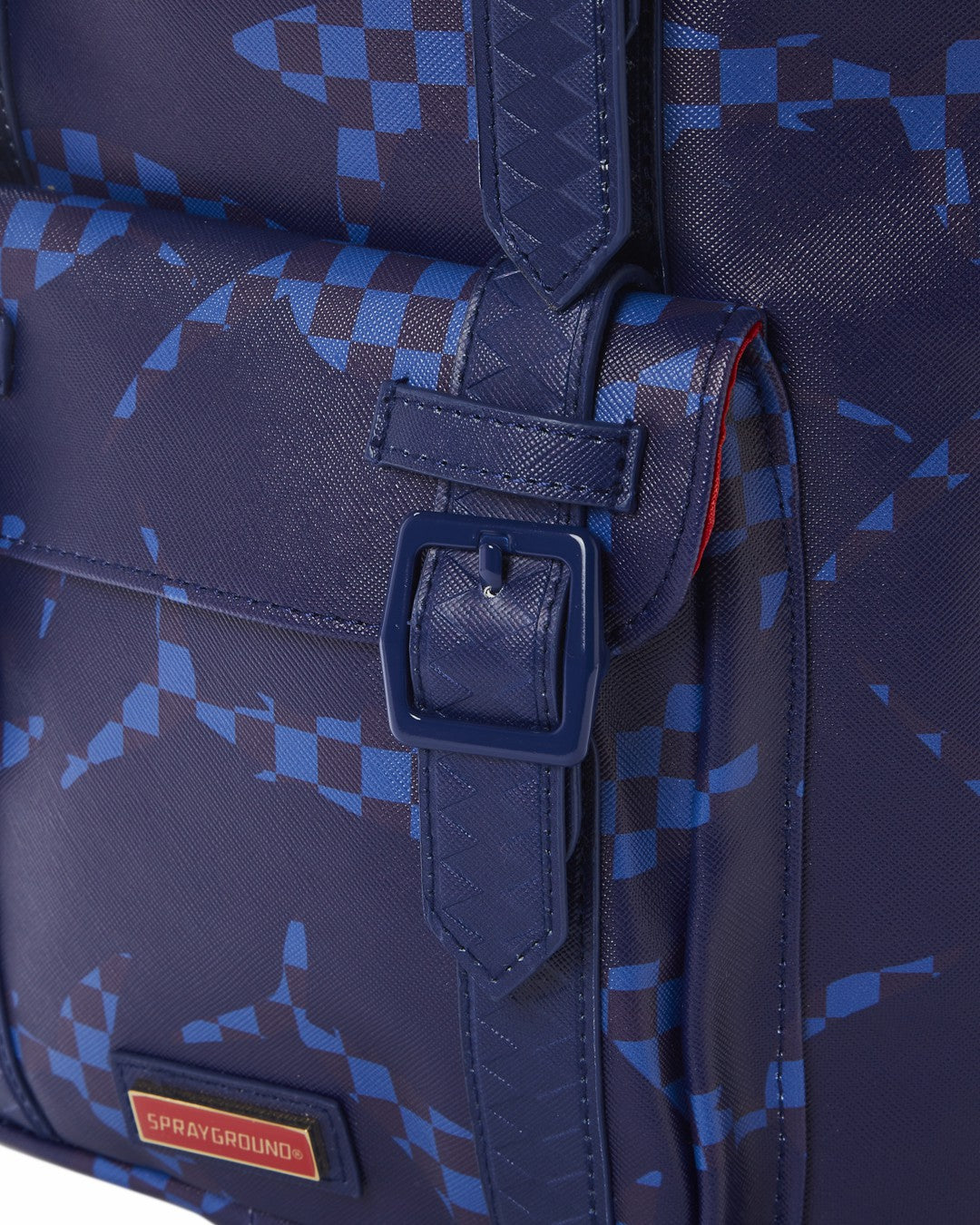 Sprayground SHARK CHECK (BLUE) HILLS BACKPACK